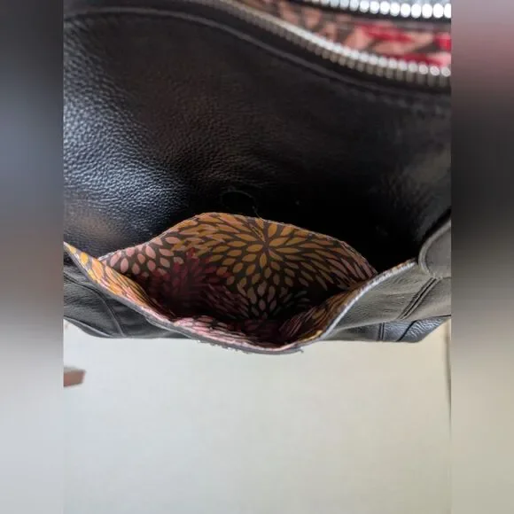 Lodis Black Pebbled Leather Tote Bag - Picture 6 of 9